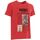 Vêtements Homme T-shirts manches courtes Husky hs23beutc35co196-tyler-c390-f46 red Rouge