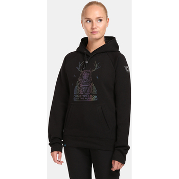 Vêtements Sweats Kilpi Sweat a capuche kangourou pour femme  BELLATRIX-W Noir