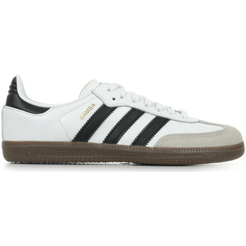 Chaussures Enfant Baskets mode adidas Originals Samba Og C Blanc