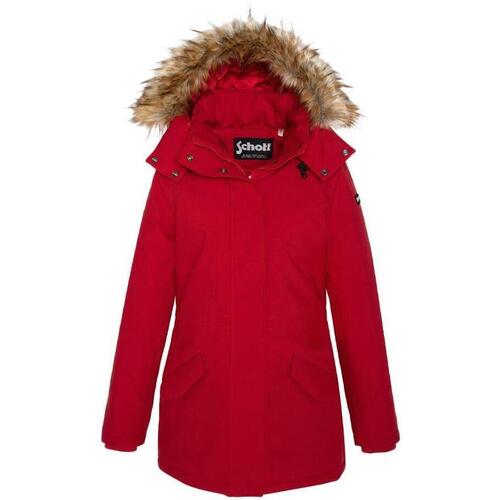 Vêtements Femme Parkas Schott JKTFREYW Rouge