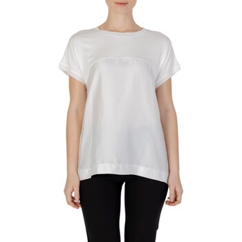 Vêtements Femme Polos manches longues Sandro Ferrone S7XBDMAJORELLE Blanc