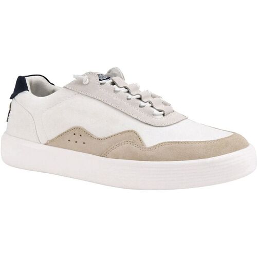 Chaussures Homme Baskets basses Dude Hudson m canvas Blanc