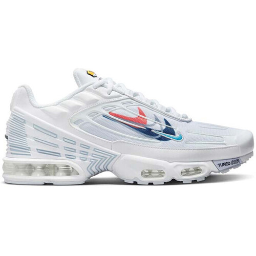 Chaussures Homme Baskets mode Nike BASKETS  AIR MAX PLUS 3 BLANCHES Blanc