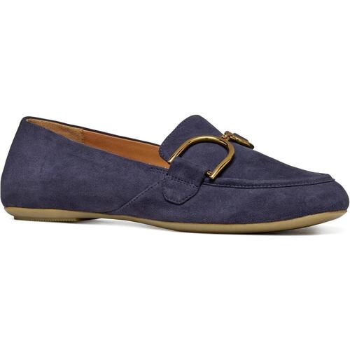 Chaussures Femme Mocassins Geox Palmaria Bleu