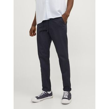 Vêtements Homme Pantalons Jack & Jones 12253071 MARCO-DARK NAVY Bleu