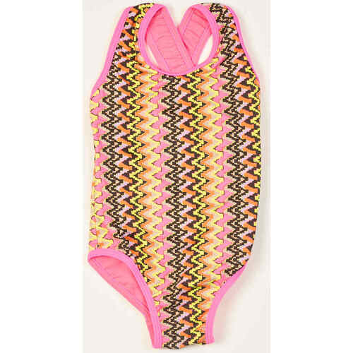 Vêtements Fille Maillots / Shorts de bain F * * K Maillot de bain une pièce  pour fille avec dos croisé Multicolore