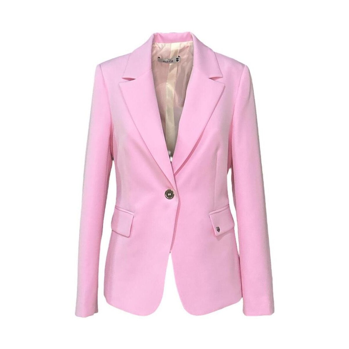 Vêtements Femme Vestes Please j493plucia_rosa Rose