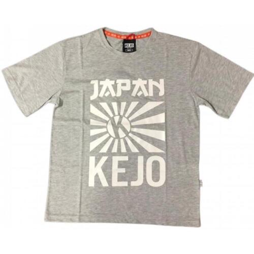 Vêtements Homme T-shirts manches courtes Kejo 492a3mxos0xmt Gris