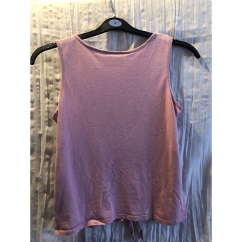 Vêtements Fille Débardeurs / T-shirts sans manche Emojis Débardeur à sequins Rose