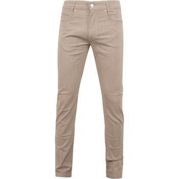 Vêtements Homme Pantalons 5 poches Mac Pantalon Arne Beige Mélangé Beige