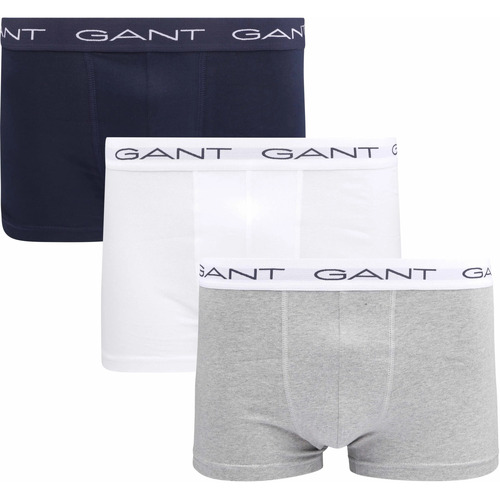 Sous-vêtements Homme Caleçons Gant Boxers Lot de 3 Gris Multicolore