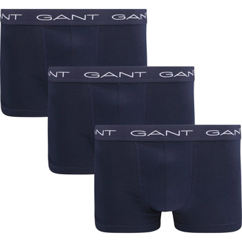 Sous-vêtements Homme Caleçons Gant Boxers trunk Lot de 3 Marine Bleu