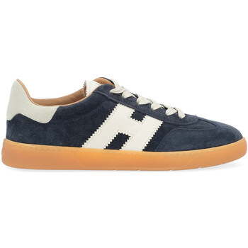 Chaussures Baskets mode Hogan Baskets  Cool en daim bleu Autres