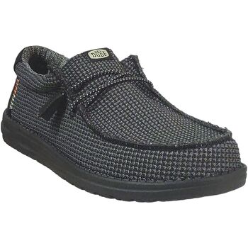 Chaussures Homme Derbies Dude Wally sport mesh Noir