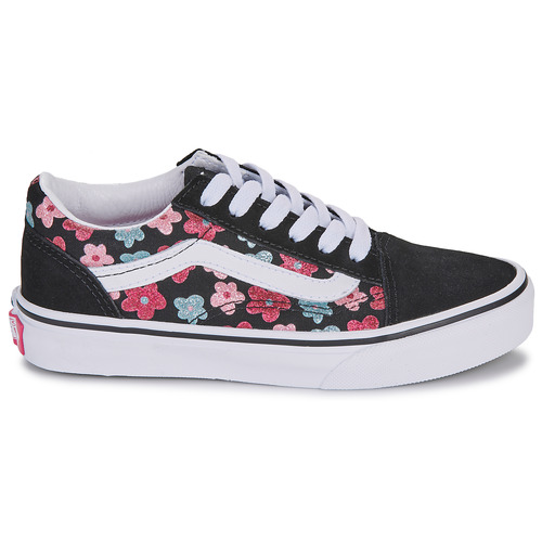 Vans Old Skool Noir / Fleuri