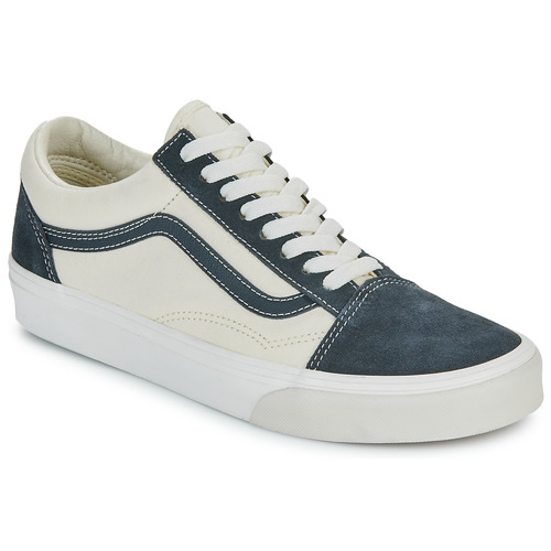 Chaussures Baskets basses Vans Old Skool Gris / Blanc