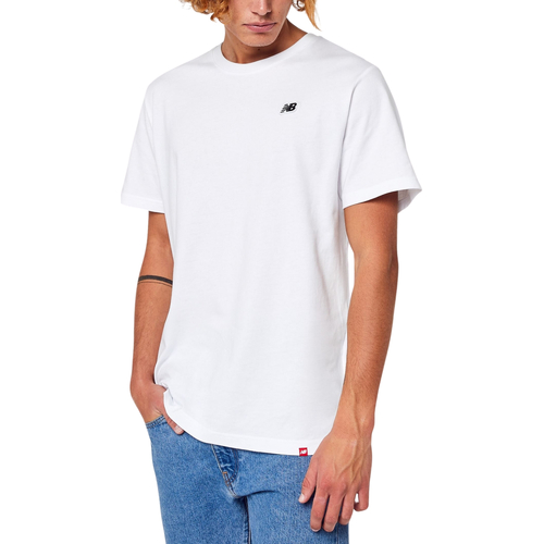 Vêtements Homme T-shirts manches courtes New Balance Small Logo Blanc