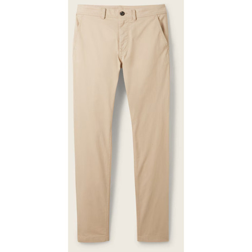 Vêtements Homme Pantalons Tom Tailor - Pantalon chino - beige Beige