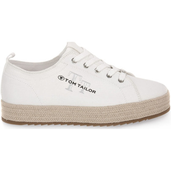 Chaussures Femme Baskets mode Tom Tailor WHITE Blanc