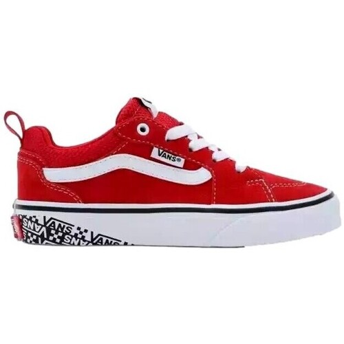 Chaussures Baskets basses Vans  Rouge