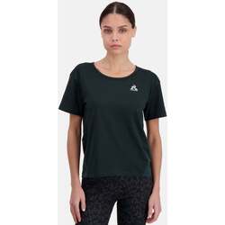 Vêtements Femme T-shirts manches courtes Le Coq Sportif T-shirt Femme Vert