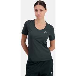 Vêtements Femme T-shirts manches courtes Le Coq Sportif T-shirt Femme Vert