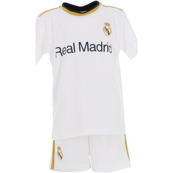 Vêtements Garçon Ensembles enfant Holiprom Attack real madrid kit jr poly Blanc