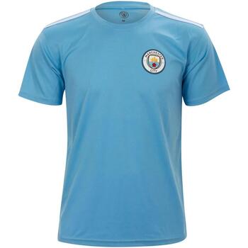 Vêtements T-shirts manches courtes Holiprom Tee logo man city poly Bleu