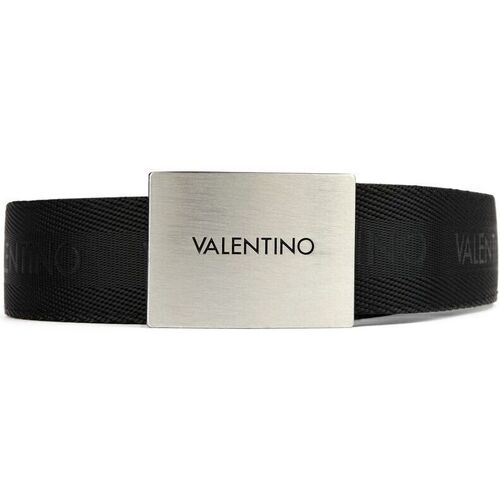 Accessoires textile Homme Ceintures Valentino Nik Plaque Courroie Noir