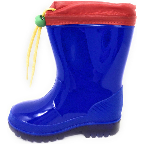 Chaussures Enfant Bottes Easy Shoes  Bleu