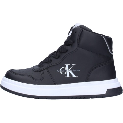 Chaussures Enfant Baskets mode Calvin Klein Jeans  Noir