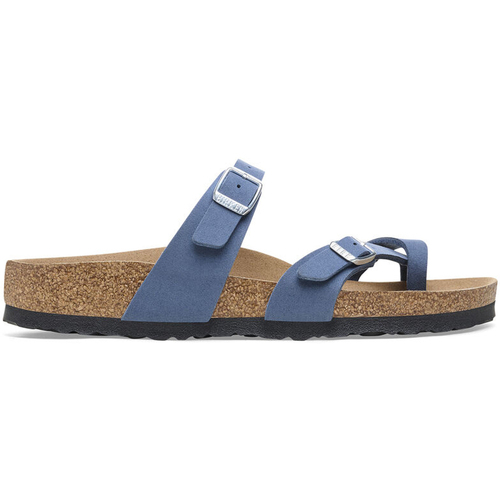 Chaussures Femme Tongs Birkenstock  Bleu