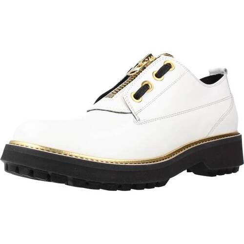 Chaussures Femme Mocassins Geox D ASHEELY PLUS Blanc