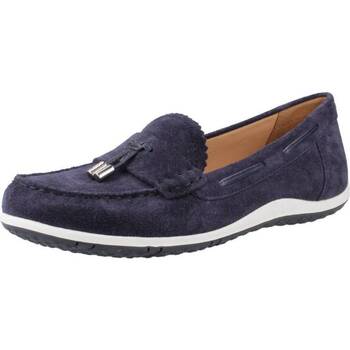 Chaussures Femme Mocassins Geox D VEGA MOC Bleu