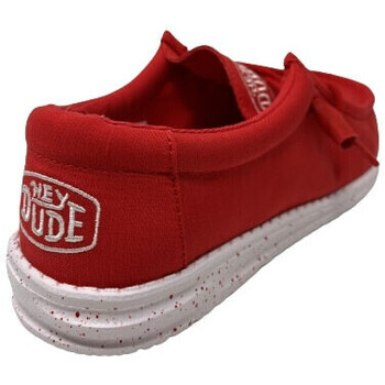 Chaussures Homme Derbies & Richelieu Dude CHAUSSURES  WALLY SLUB Rouge