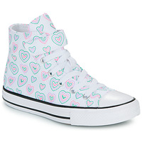 Chaussures Fille Baskets montantes Converse CHUCK TAYLOR ALL STAR HEARTS EASY-ON Multicolore