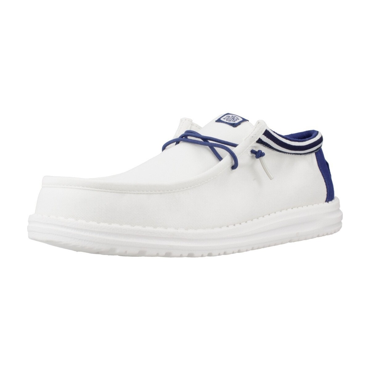 Chaussures Homme Baskets mode HEYDUDE WALLY LETTERMAN Blanc