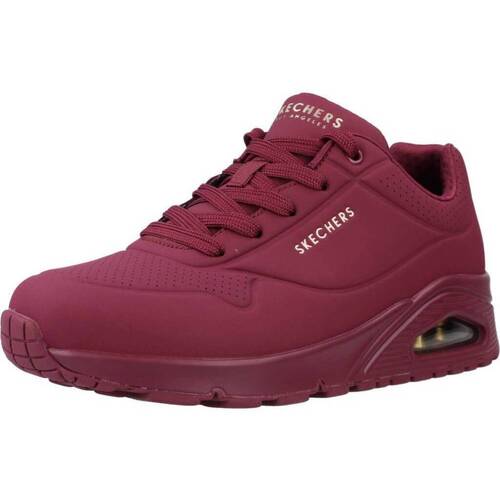 Chaussures Femme Baskets mode Skechers UNO -STAND ON AIR Rouge