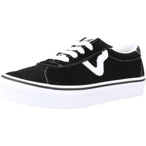 Chaussures Garçon Baskets mode Vans UY  SPORT Noir