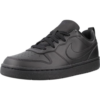 Chaussures Femme Baskets mode Nike COURT BOROUGH LOW RECRAFT (GS) Noir