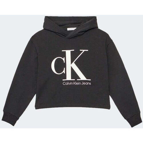 Vêtements Enfant Sweats Calvin Klein Jeans  Noir