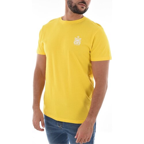 Vêtements Homme T-shirts manches courtes Bikkembergs BKK3MTS05 Jaune