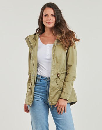 Vêtements Femme Parkas Only ONLLORCA 2023 CANVAS PARKA CC Vert