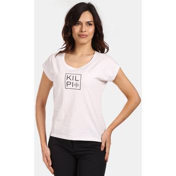 Vêtements T-shirts manches courtes Kilpi T-shirt en coton pour femme  ROANE-W Blanc