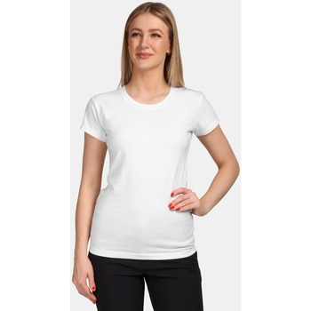 Vêtements T-shirts manches courtes Kilpi T-shirt en coton pour femme  PROMO-W Blanc