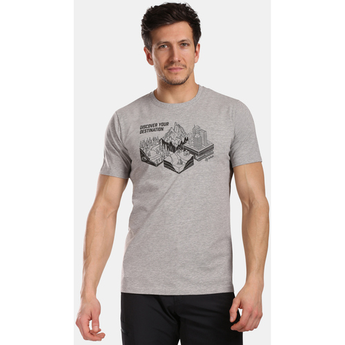 Vêtements T-shirts manches courtes Kilpi T-shirt fonctionnel pour homme  GAROVE-M Gris