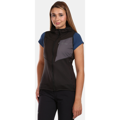 Vêtements Vestes Kilpi Gilet en polaire pour femme  LENIA-W Noir