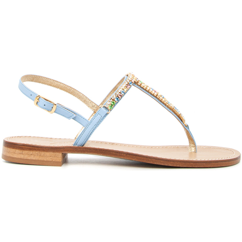 Chaussures Femme Sandales et Nu-pieds Capri 24SA13 VITELLO Bleu