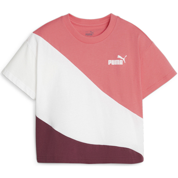 Vêtements Fille T-shirts & Polos Puma 676426-22 Rose