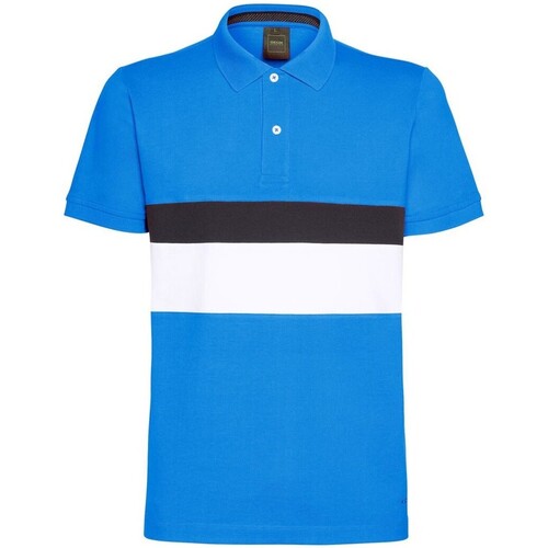 Vêtements Homme Polos manches courtes Geox  Bleu